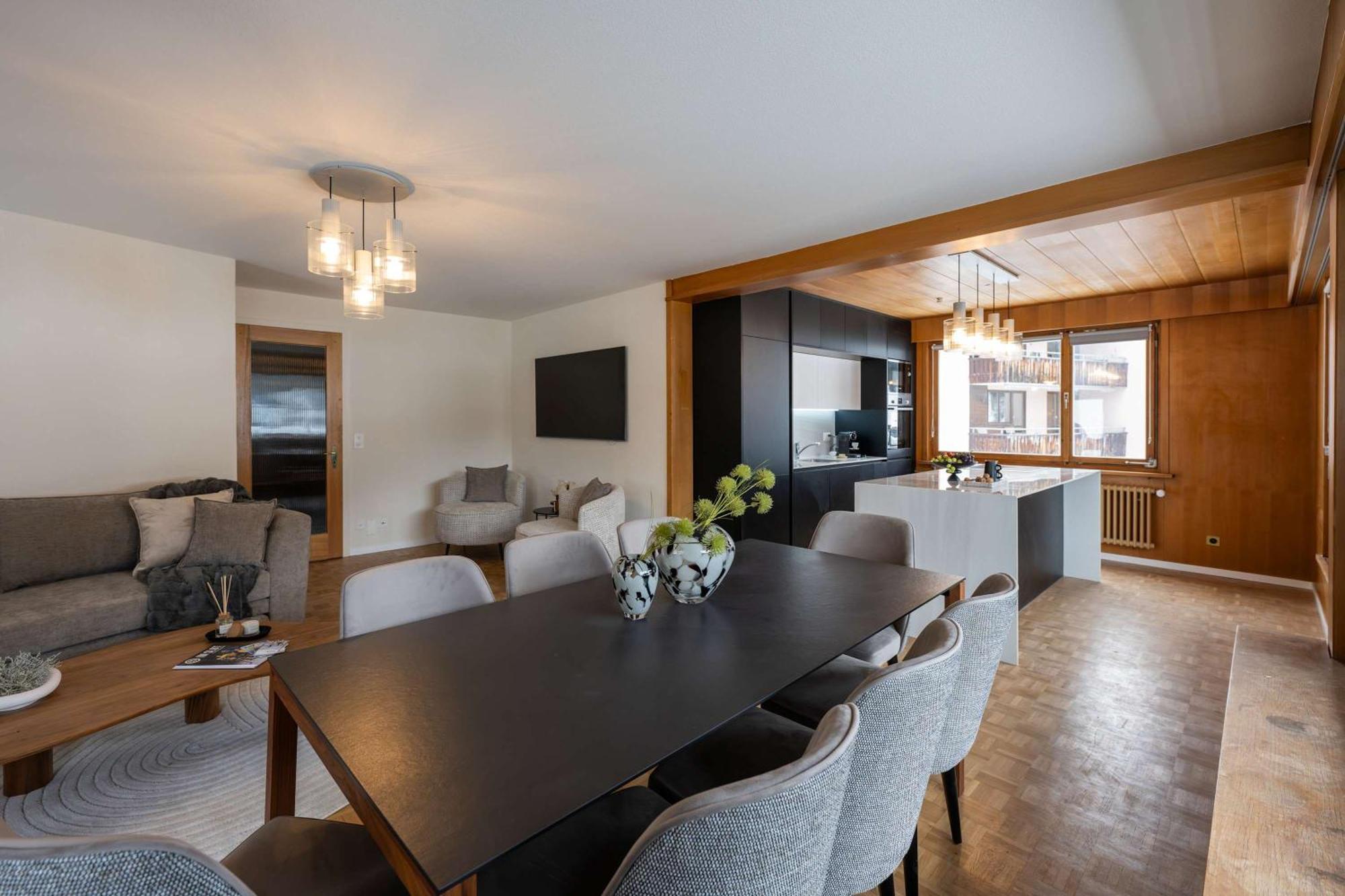 Apartment Luxe With Views Private Balcony Davos